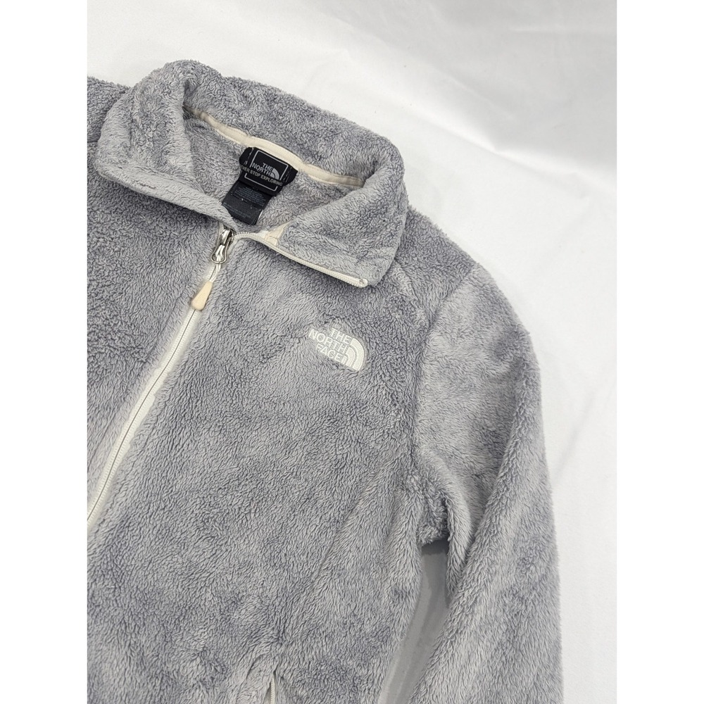 The North Face Women's Small Fleece‎ Osito Jacket Fuzzy Warm Comfy Grey